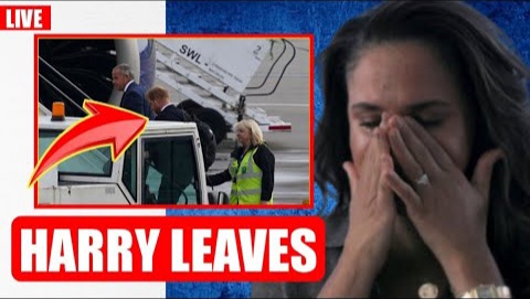 5 MINS AGO! Prince Harry DECIDES To LEAVE Meghan Markle In USA With Kids And RETURN To Royal Family