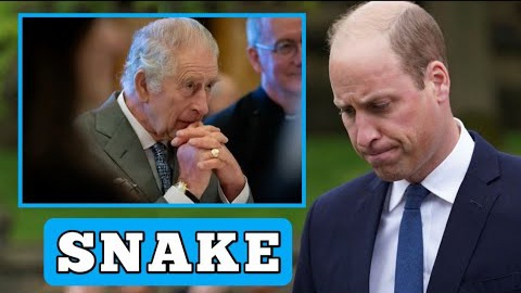 SNAKE! Prince William DEVASTATED As King Charles Says He's Now A GREEN SNAKE At Kensington Palace