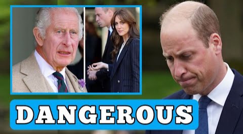 DANGEROUS! Prince William And Kate Middleton Having A Hard Time As King Charles Reveals They're A DANGER To His HEALTH