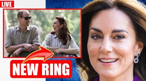 BEAUTIFUL RING! Prince William Gifts Princess Kate Middleton A New ENGAGEMENT RING after Cancer Recovery