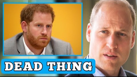 DEAD THING! Prince William Reveals Prince Harry Is A DEAD THING And He Has No Plans For Reconciliation