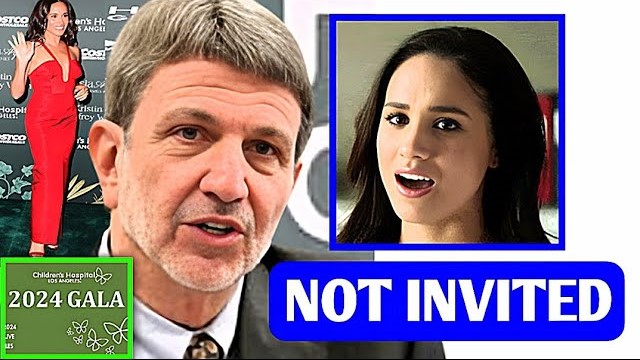 SHE WAS NEVER INVITED! President and CEO of Children’s Hospital LA Gala, Paul S. Viviano, Roasts Meghan Markle Again at 2024 Children’s Hospital LA Gala, Angrily Telling Her to Leave!